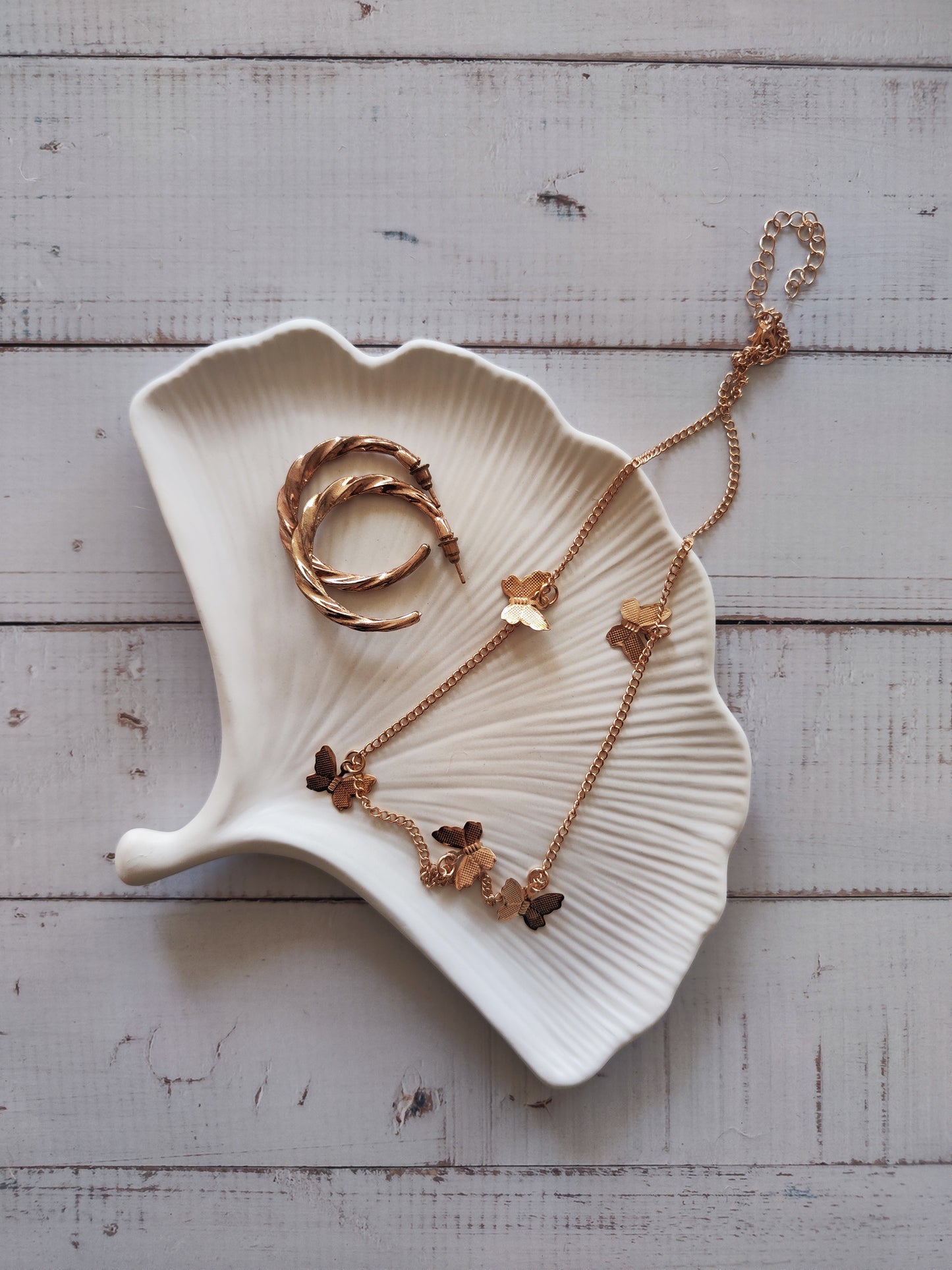 Gingko Leaf Trinket Tray