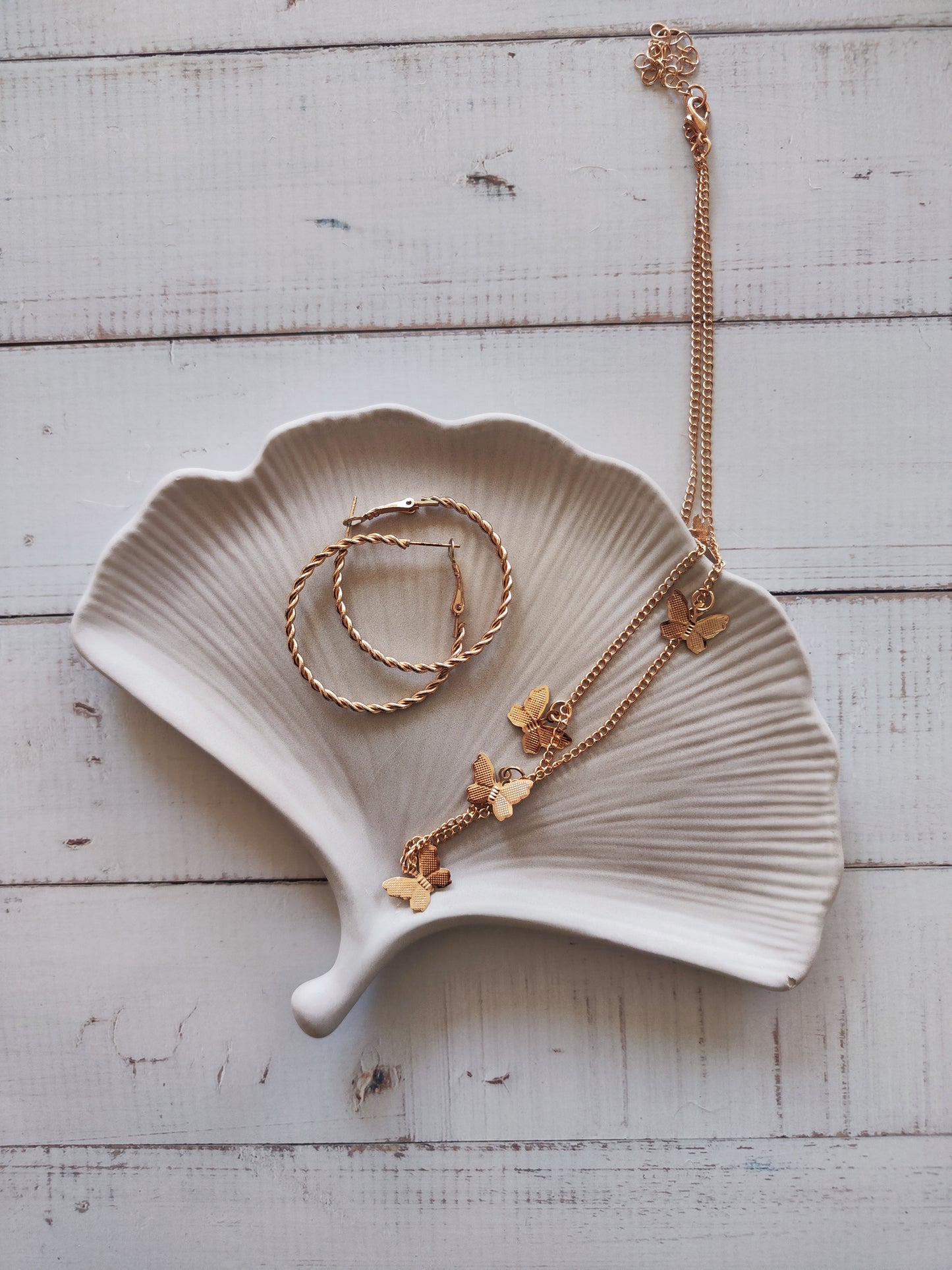 Gingko Leaf Trinket Tray