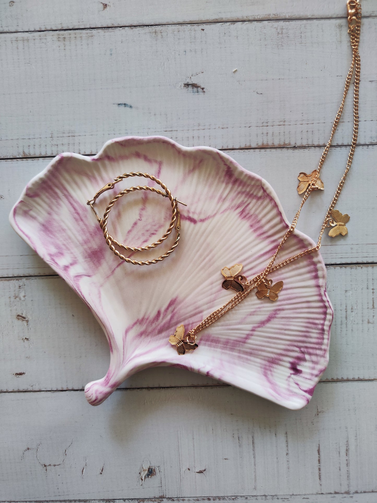 Gingko Leaf Trinket Tray