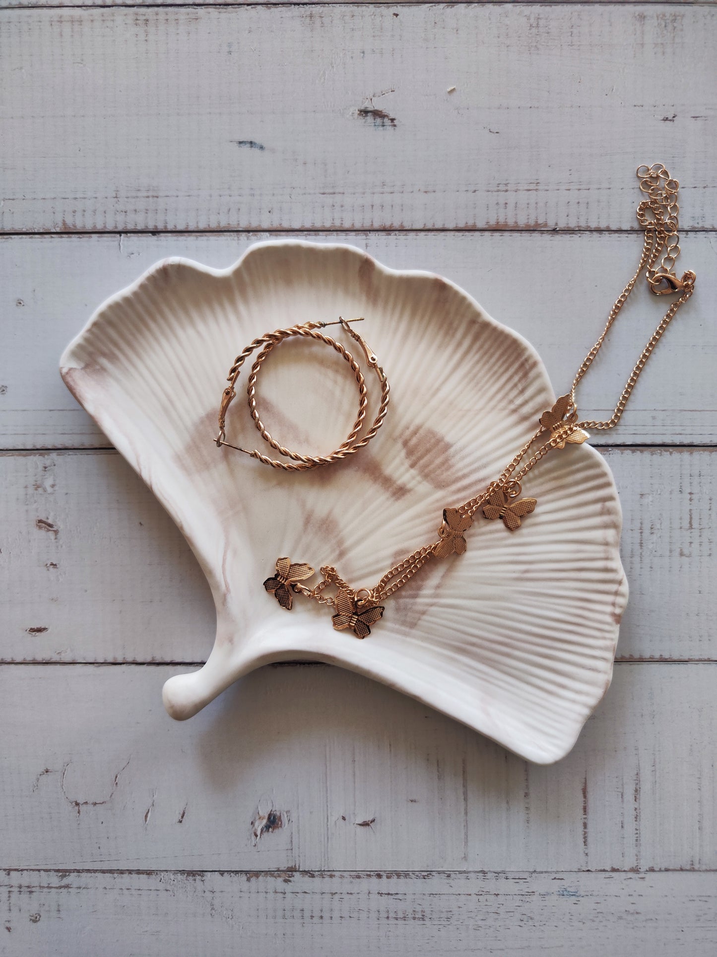 Gingko Leaf Trinket Tray