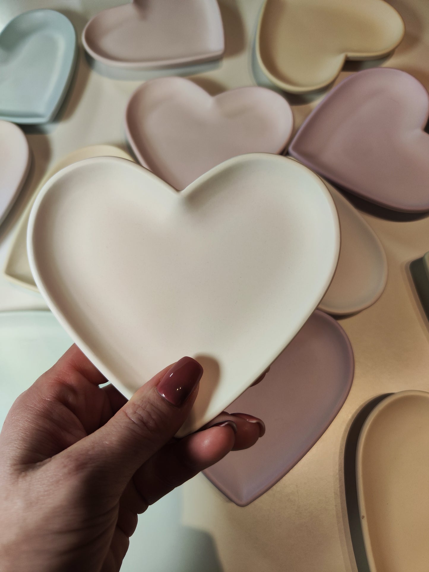 Pastel Heart Tray