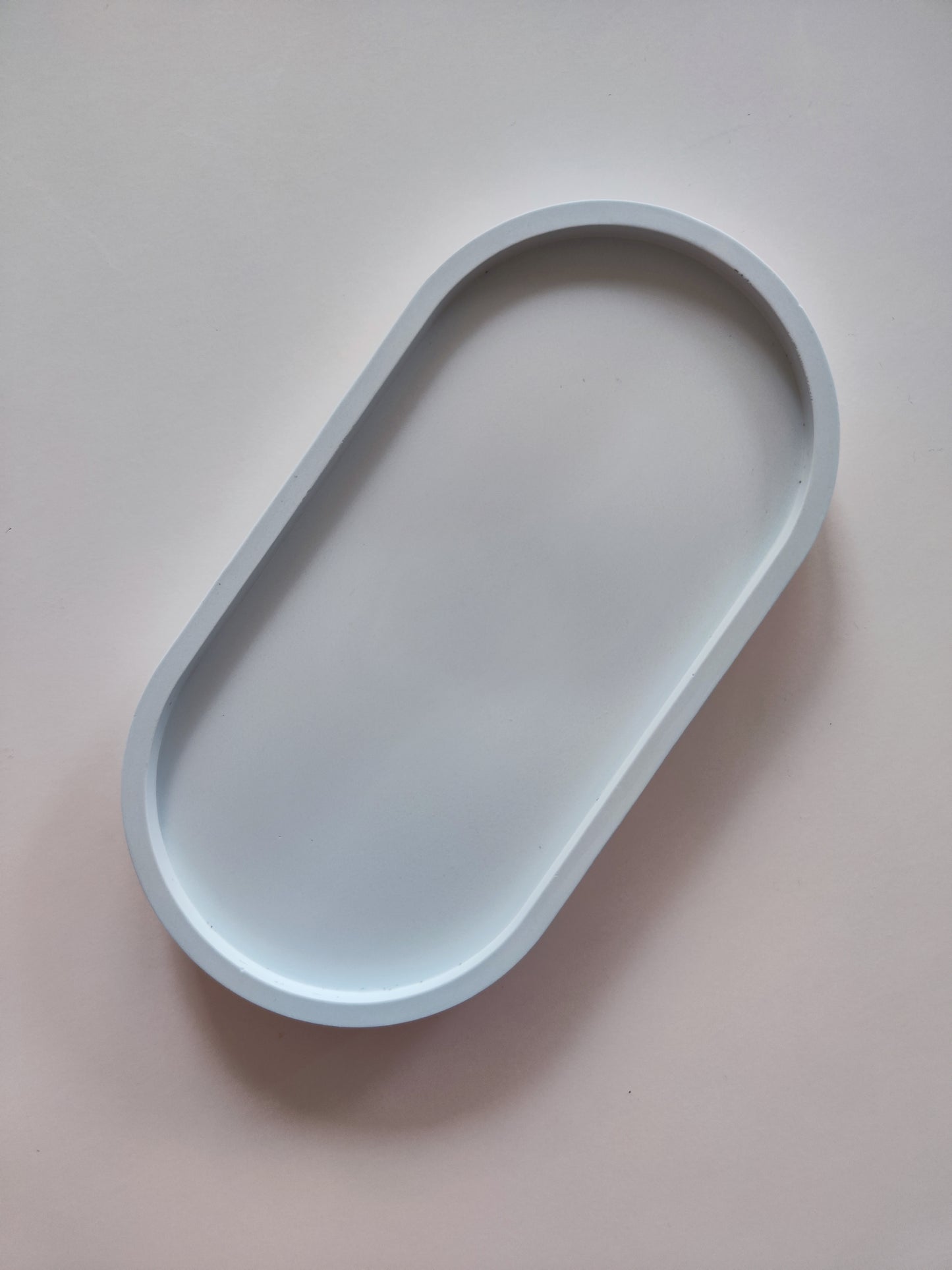 Pastel Decorative Oval Tray