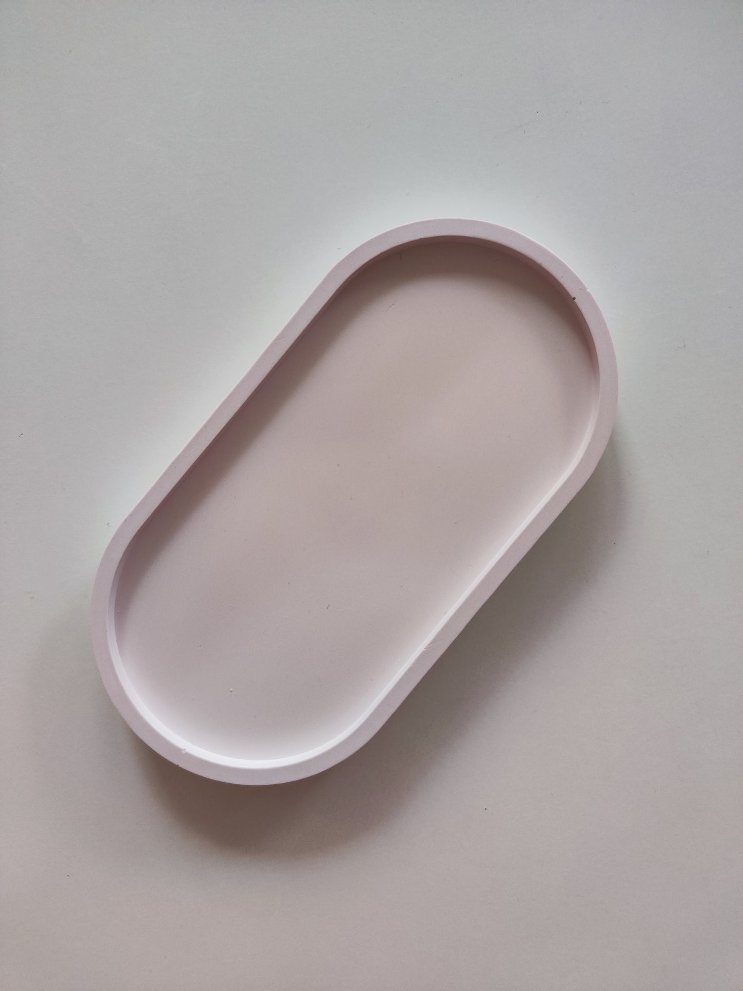 Pastel Decorative Oval Tray