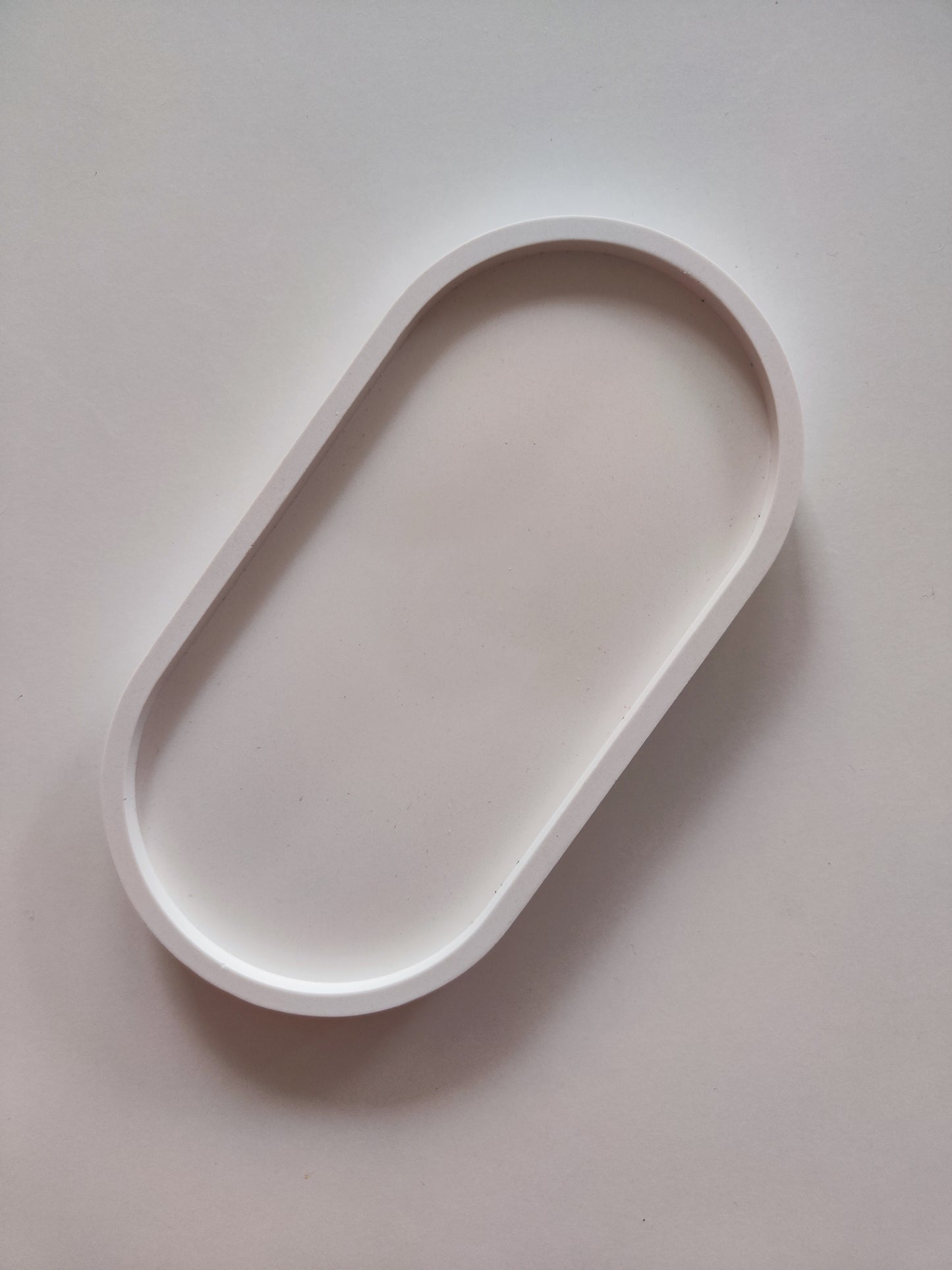 Pastel Decorative Oval Tray