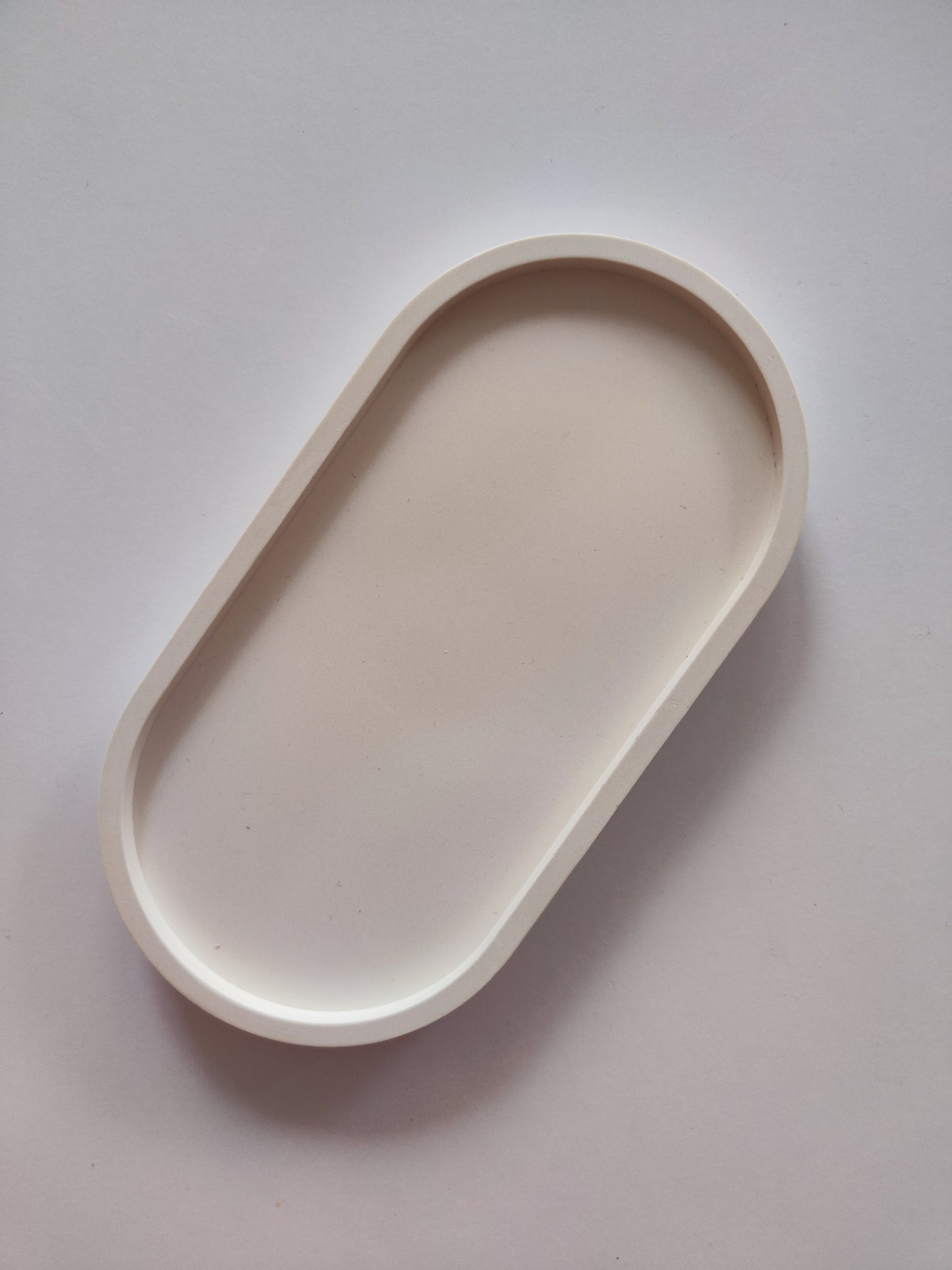 Pastel Decorative Oval Tray