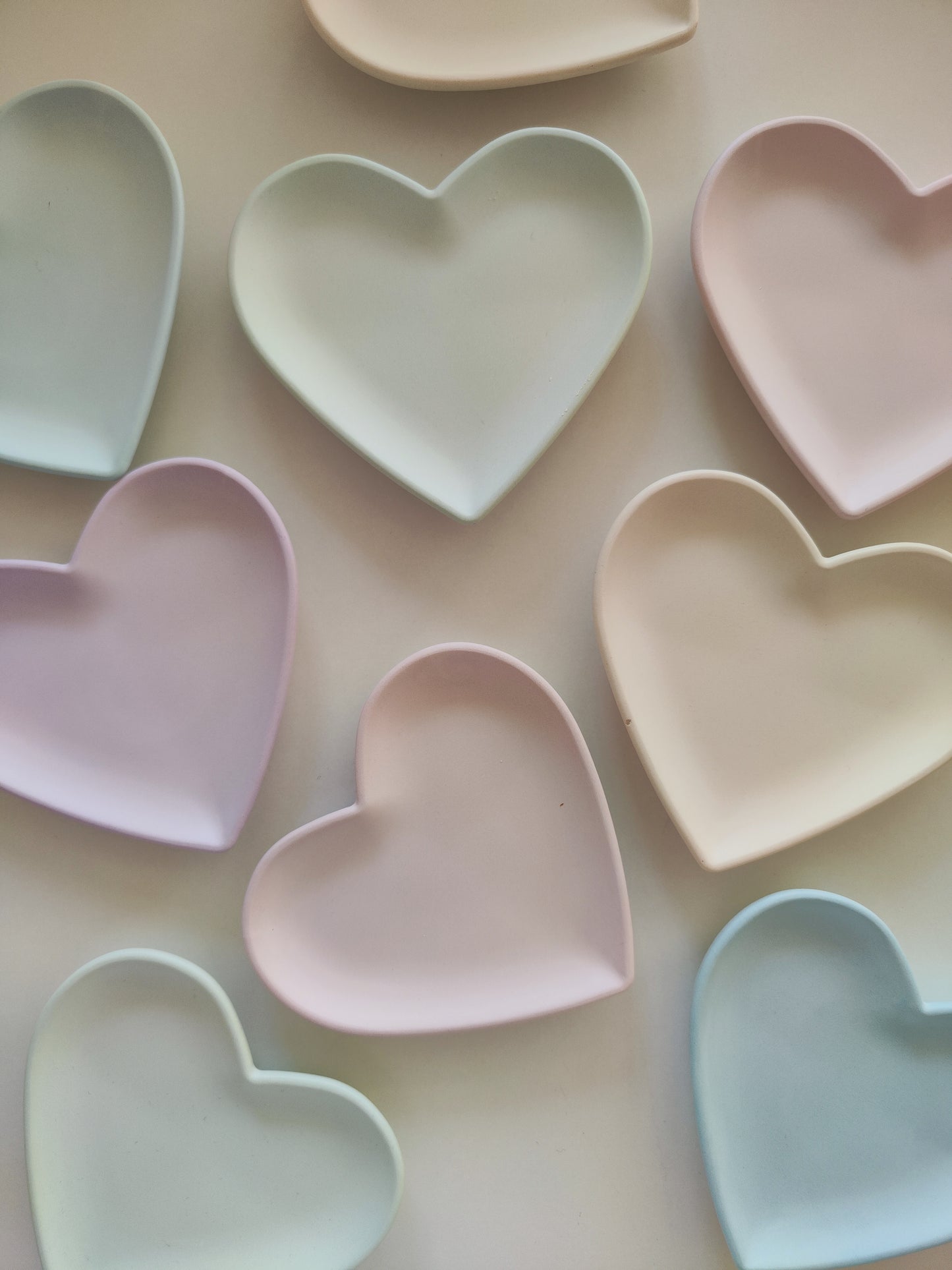 Pastel Heart Tray