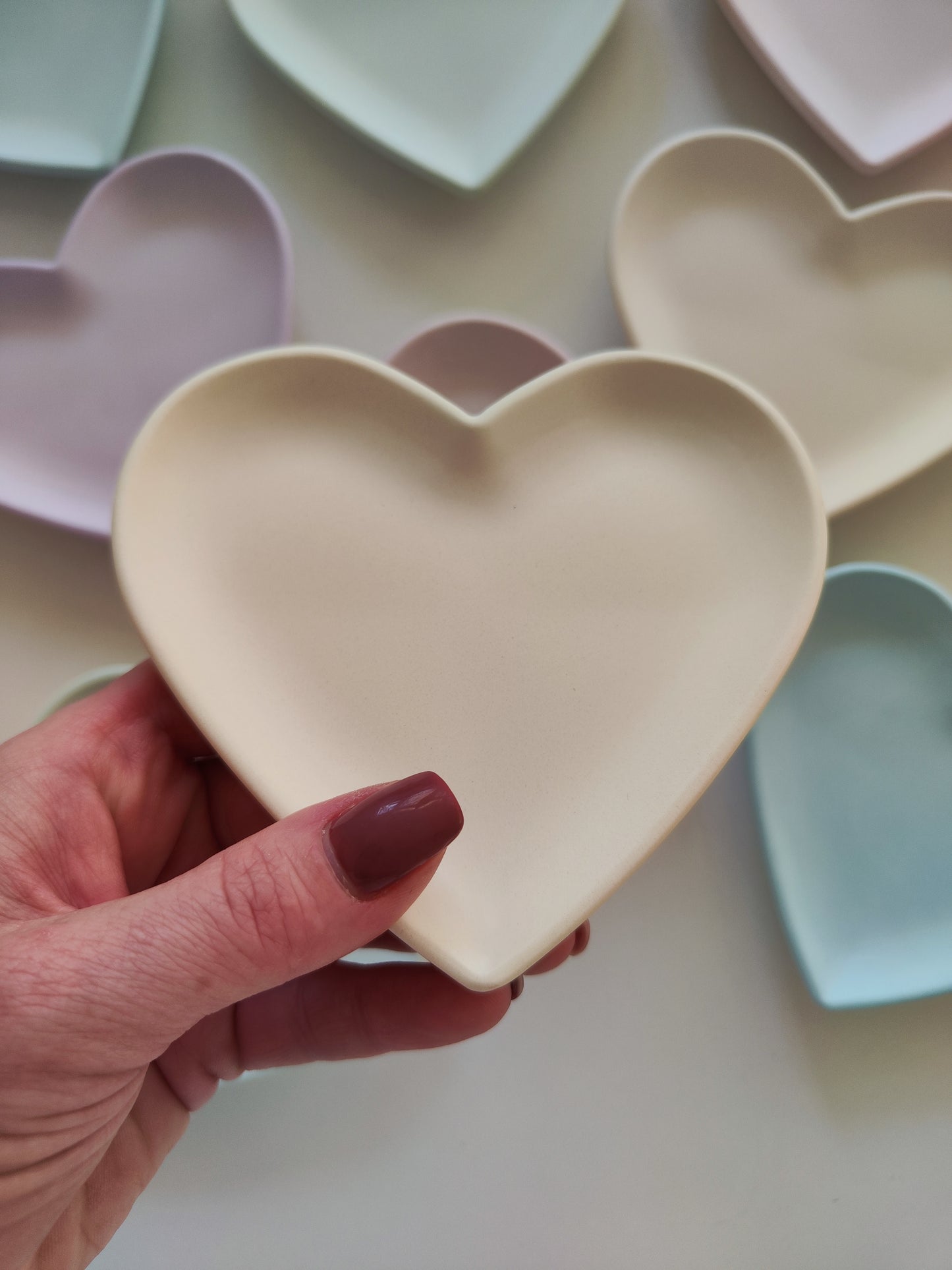 Pastel Heart Tray