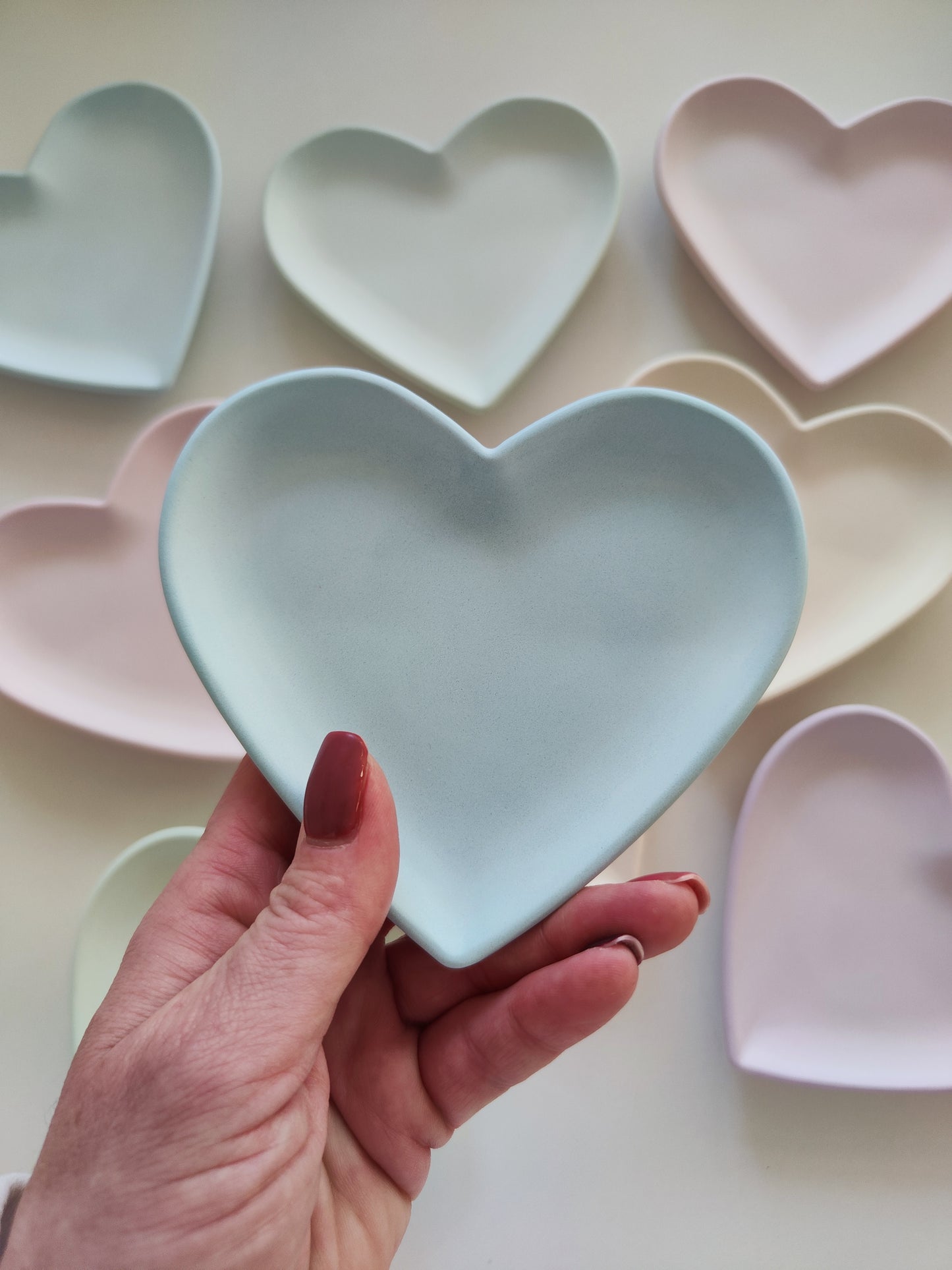 Pastel Heart Tray