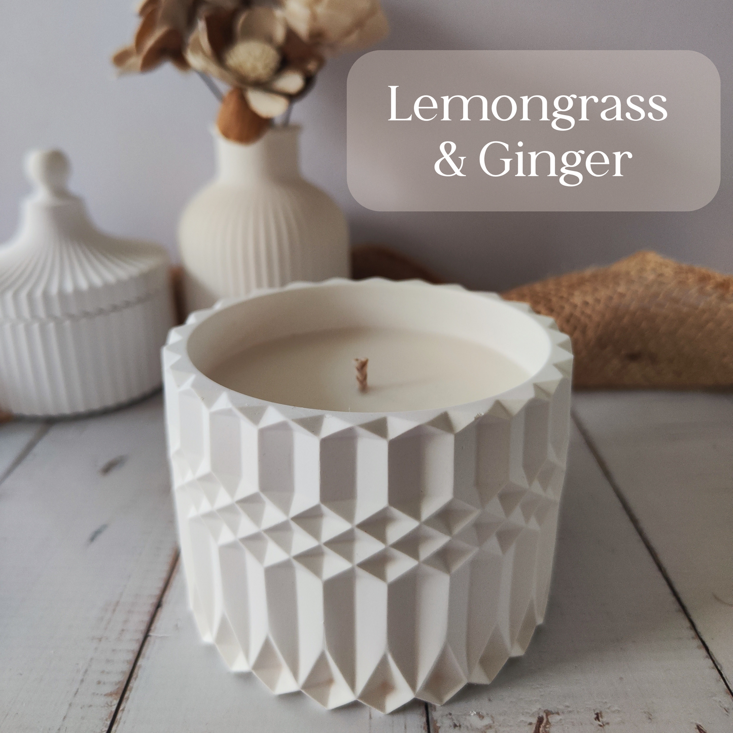 Lemongrass & Ginger Candle Large